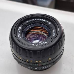 ZENIT MC ZENITAR-K2 50MM F2 南瓜鏡 改 NIKON MOUNT