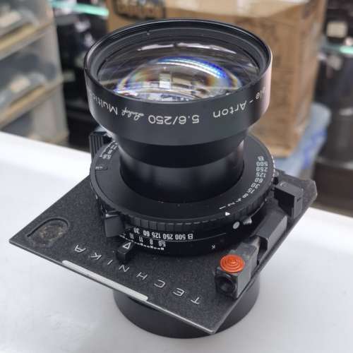 LINHOF TECHNIKA SCHNEIDER TELE-ARTON 250MM F5.6