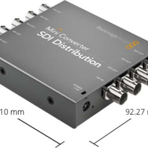 BMD專業Mini Converter SDI Distribution迷您SDI轉換器(一對八分配器)