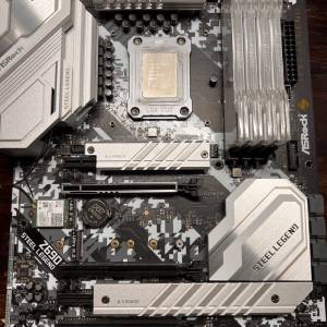 13600k + asrock z690 steel legend ddr4 + galax hof ddr4 4000mhz 8gbx4