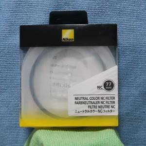 Nikon  NC 77mm UV  Filter 全新