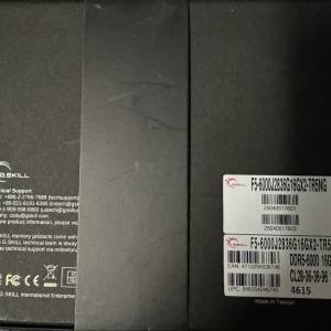 G.Skill Trident Z5 ROYAL Neo RGB DDR5 Gold 32GB (16GB x 2) 6000MHz CL28