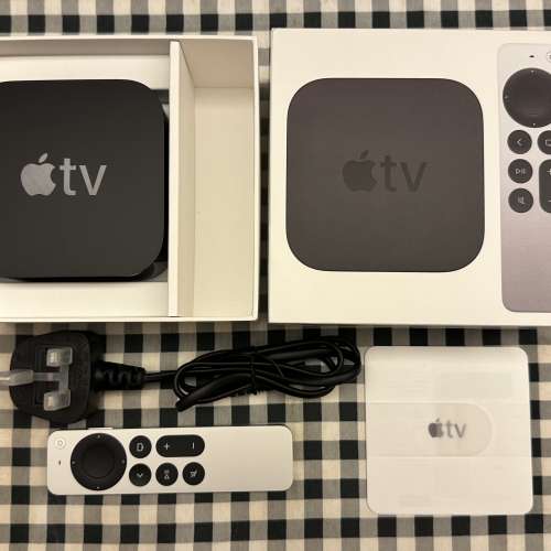 Apple TV 4K HDR 機頂盒 第2代機頂盒 64G記憶體 行貨 99%新 只開盒檢查和試機 所有...