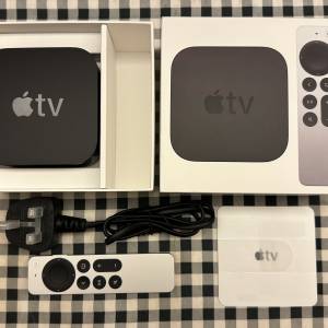Apple TV 4K HDR 機頂盒 第2代機頂盒 64G記憶體 行貨 99%新 只開盒檢查和試機 所有...