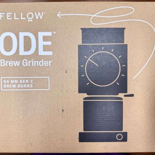 全新未開封 FELLOW Ode GEN2 咖啡研磨機 電動磨豆機 黑色