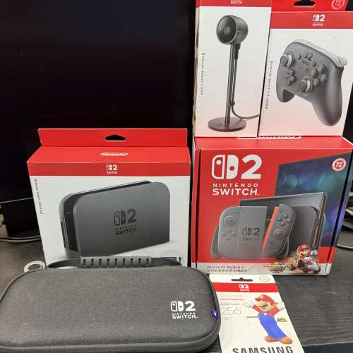 Switch 2代主機套裝