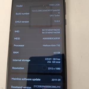Huawei P30 lite 九成新
