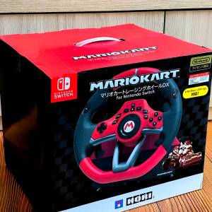 NS Switch Mario Kart Racing/任天堂瑪利歐賽車軚盤 方向盤+腳踏 控制器套裝 賽車必...