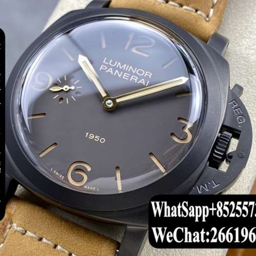 Panerai沛納海 Luminor PAM375 47mm 藍寶石 Composite復合材質