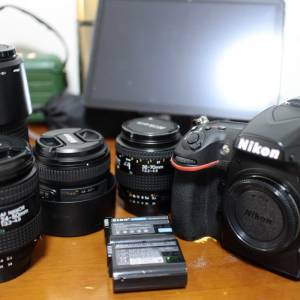 Nikon D810 and Lens