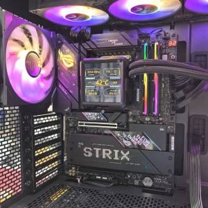 AMD 9800X3D ASUS ROG B850-E Gaming G Skill DDR 5 64GB 1TB SSD Antec 1300W 5080...