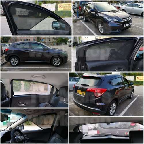 HONDA HRV VEZEL 全車磁石濾光窗網太陽擋