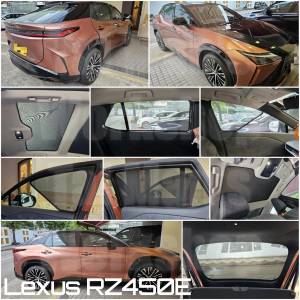 LEXUS RZ450E 全車磁石濾光窗網太陽擋