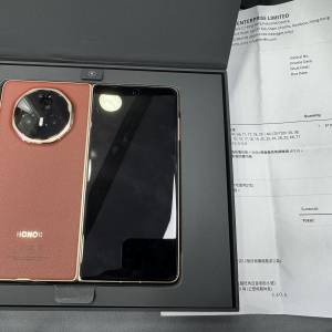 99%New 榮耀Honor Magic V3 5G 12+512GB 絲路敦煌色 香港行貨 有單 保養到2025年8月...