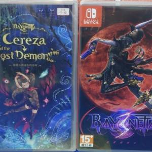 [全新] Switch Bayonetta 3 + Bayonetta Origins 蓓優妮塔 魔兵驚天錄 中文版