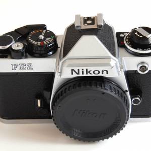Nikon FE2 body 蜂巢簾型快門 90% New