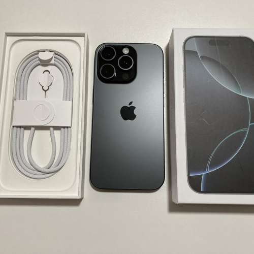 全新 港行$8900/水$8400 iPhone 16 pro max 256gb 一年蘋果保養 what app 6497 6645