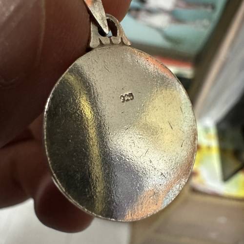 925純銀象神吊墜