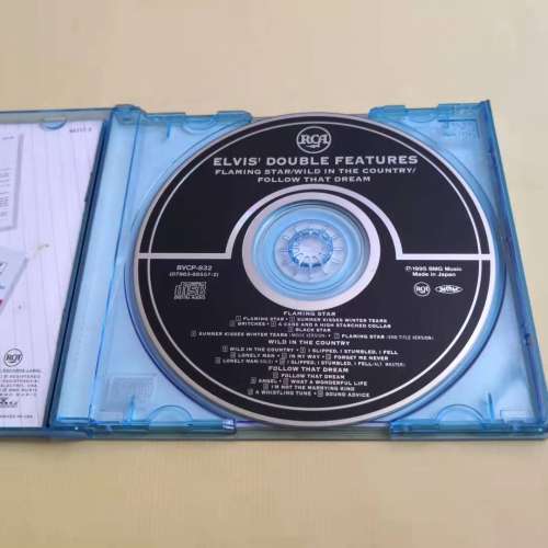 ELVIS DOUBLE FEATURES 日本版長城碼磨沙圈