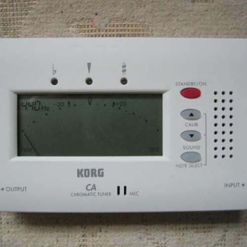 名廠 KORG CHROMATIC TUNER (調音器) Model CA-40
