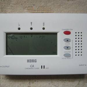 名廠 KORG CHROMATIC TUNER (調音器) Model CA-40