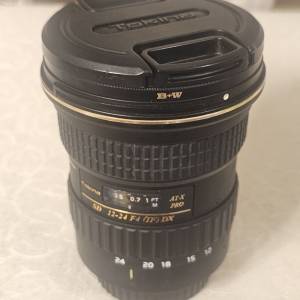 Tokina f4 12-24mm