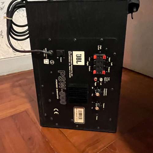 JBL PSW-800 Powered Subwoofer 有源重低音喇叭