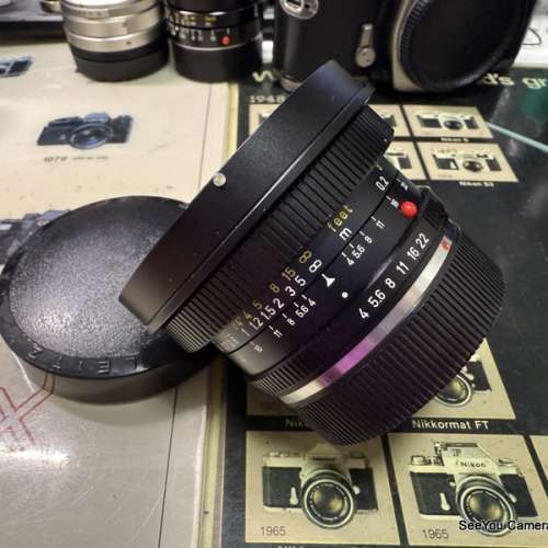 95% New Leica 21mm f/4 Super-Angulon-R Lens $4980. Only