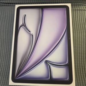 全新ipad air7 11吋M3 wifi 512gb 灰色全新未開封原廠保養一年到2026年7月23日