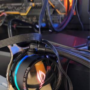 （風冷價）ASUS 華碩 ROG RYUO 120 CPU水冷散熱器 水冷系統