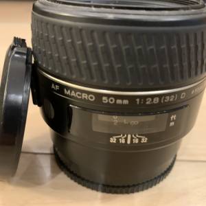 Minolta AF 50mm F/2.8 Macro lens