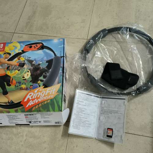 Switch Ring Fit 健身環一套連game