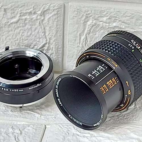 MINOLTA ROKKOR-MD MARCO 50mm F/3.5  ​*全新狀態
