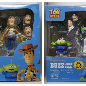 海洋堂 KAIYODO REVOLTECH TOY STORY 反斗奇兵 - 胡迪 / 巴斯光年