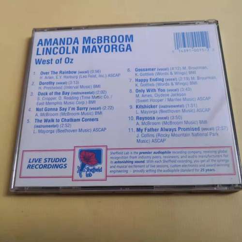 喇叭花 AMANDA MCBROOM LINCOLN MAYORGE west of Oz