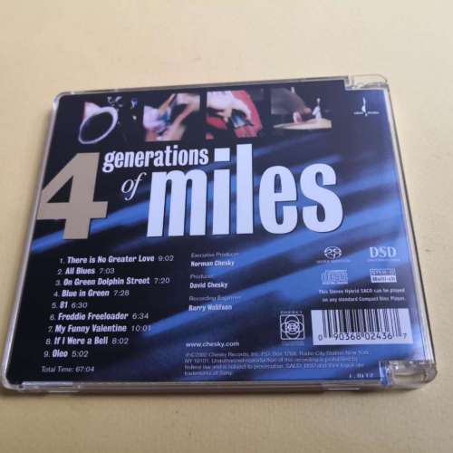 SACD 4 GENERATIONS OF MILES