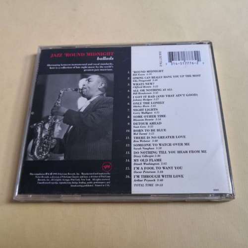 Verve - JAZZ ROUND midnight 美版銀圈
