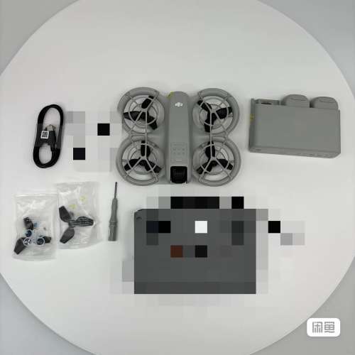 DJI NEO ，港行，4電池 部機啱啱用care更換,試飛過一