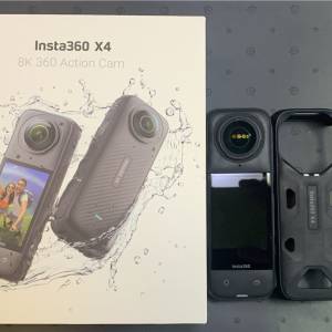 [觀塘實體店] 二手 Insta360 X4 (連控溫握套) 行貨 *S72261* | Insta360 香港專門