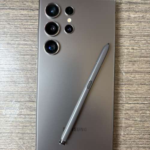 Samsung s24 ultra 256gb,港行黑色鈦金屬，還有保養至8月！請放心購買！不議價！快...