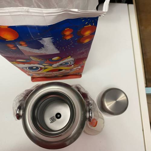 發財懷舊水壺（有手抽和帶 繩）