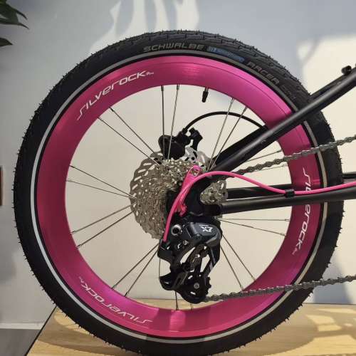 最新款 SILVEROCK SR40 406/ 451 V剎 碟剎 彩色 星芒 鋁合金輪組