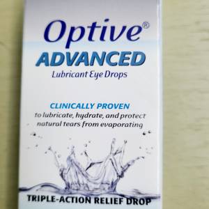 Optive advanced lubricant eye drops