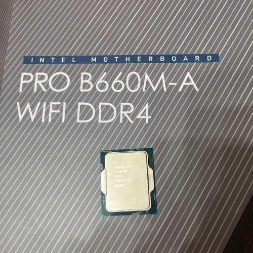 i5-12400f+32GB 3600C16 RAM+B660M