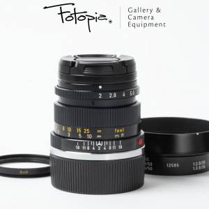 || Leica Summicron-M 50mm F2 - v3 / High Leg with hood & B+W filter ||