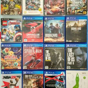 PS3及PS4遊戲
