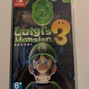 任天堂 nintendo switch game 路易吉洋樓3 luigi mansion 3 非mario kart 孖寶兄弟 ...