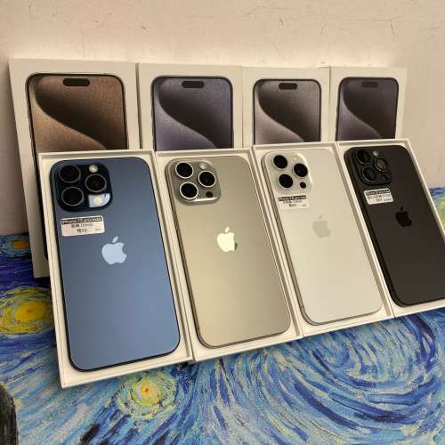 💖超高質Apple iPhone 15 pro max系列💖/香港行貨/Apple iPhone 15 Pro Max/256gb-1TB