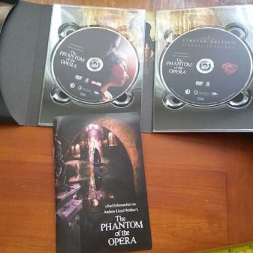 The Phantom of the Opera limited edition 歌聲魅影DVD限量豪華禮盒裝