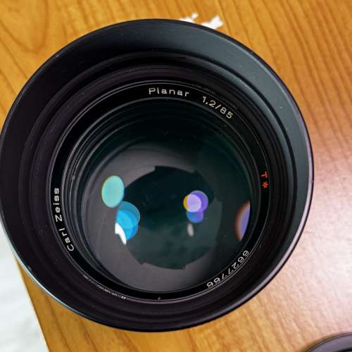CONTAX CARL ZEISS PLANAR T* 85mm F1.2 50 YEARS ANNIVERSARY LENS C/Y AE GERMANY
